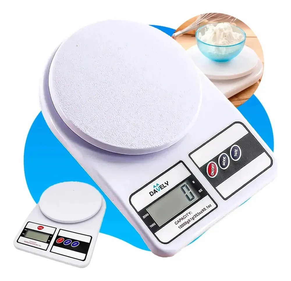 Balança Digital De Precisão Davely Cook Cozinha Para Uso Domestico E Profissional
