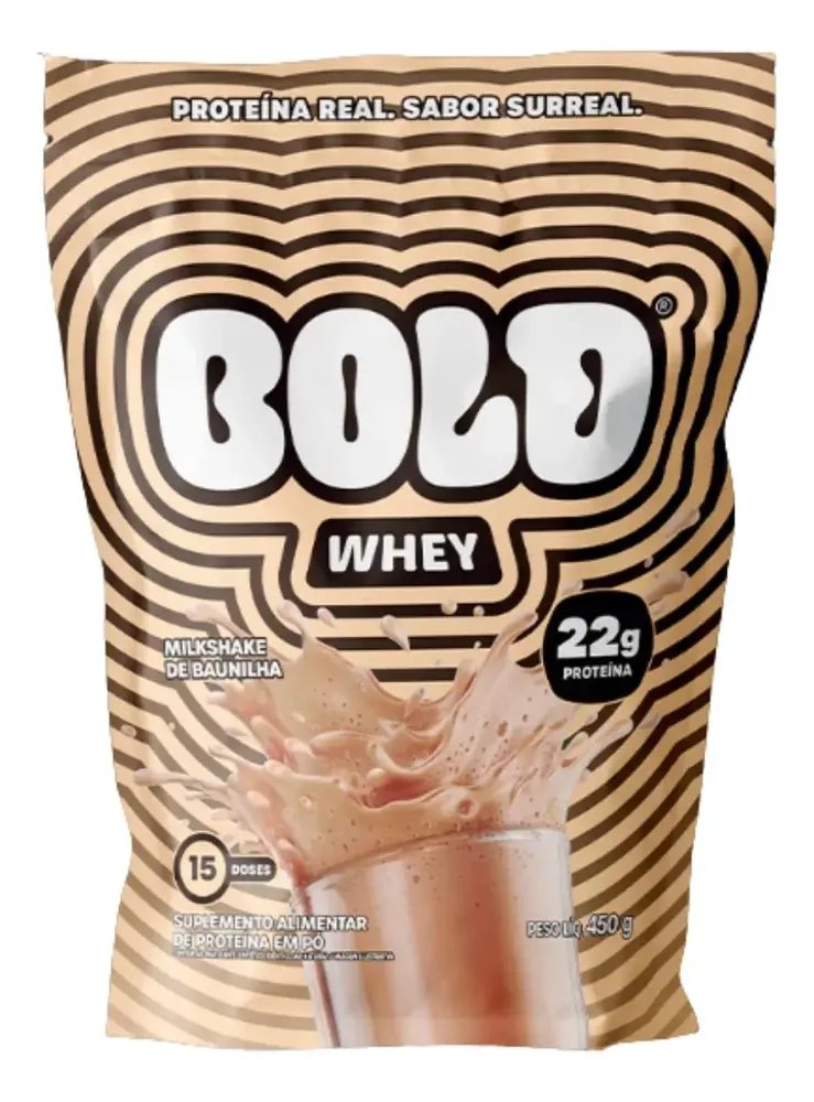 Bold Whey Milkshake De Baunilha 450g