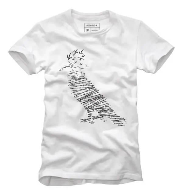 Camiseta Pica Pau Lib De Pensamento Conforto Casual Reserva