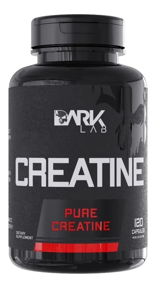 Creatina Dark Lab Premium em cápsula Sem sabor de 120 un
