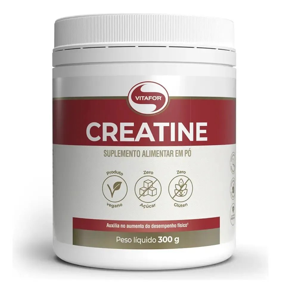 Creatina Vitafor em pó Sem sabor x 300g