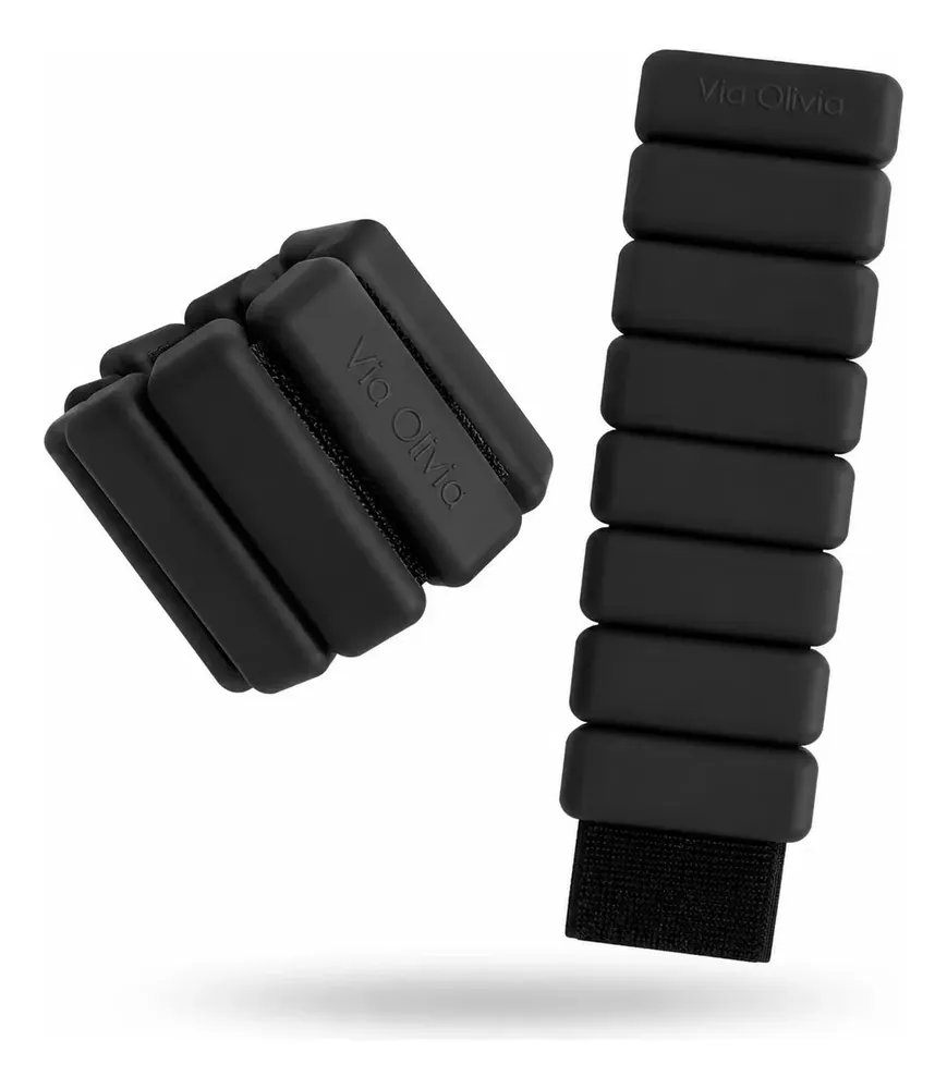 Peso De Pulso E Tornozelo Para Pilates Academia Funcional Preto