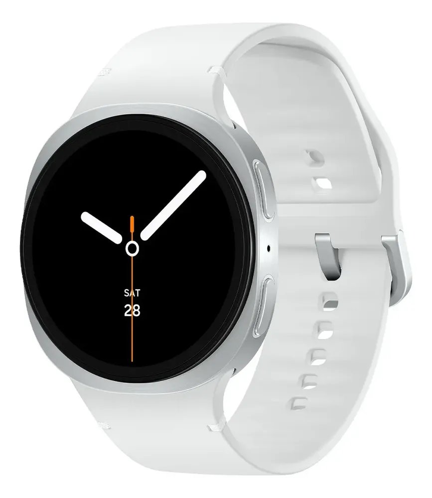 Smartwatch Samsung Galaxy Watch 8 40mm Prateado com Bluetooth e Wi-Fi