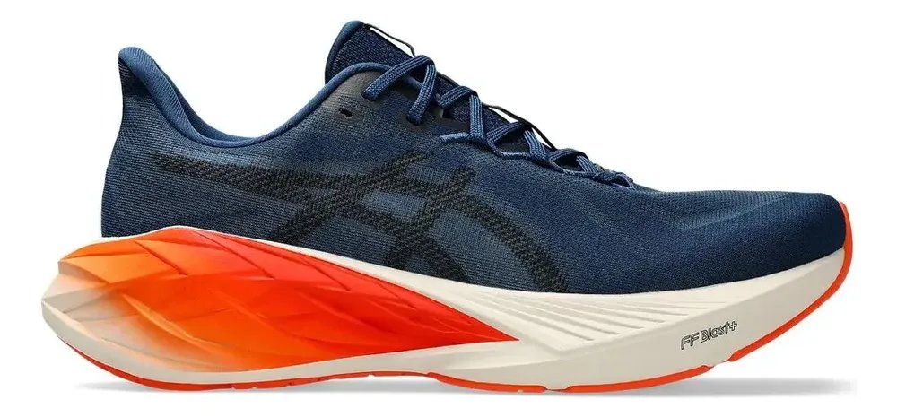 Tênis Asics Dynablast 6 Masculino Corrida Academia Caminhada Azul/laranja 41 Br
