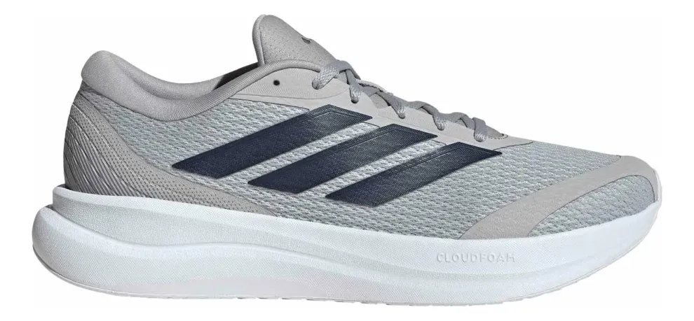 Tênis De Corrida Masculino Runfalcon 6 Cloudfoam adidas Cinza Liso 39 Br