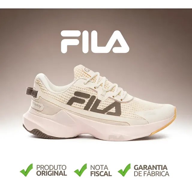 Tênis Feminino Fila Recovery Original Esportivo Corrida