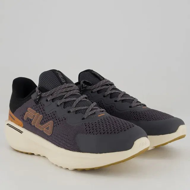 Tênis Fila Duality 2 Feminino Cinza E Preto