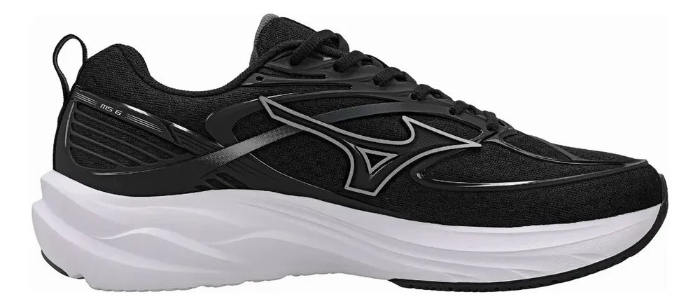 Tênis Masculino Space 6 Mizuno 90-preto Liso 40 Br