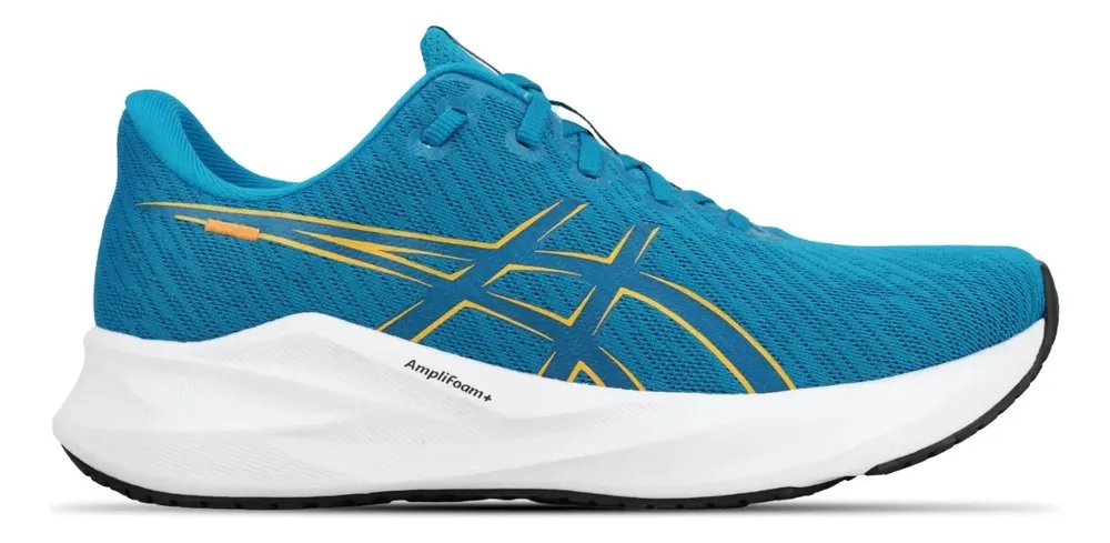 Tênis Masculino Versablast 4 Asics Azul Liso 42 Br