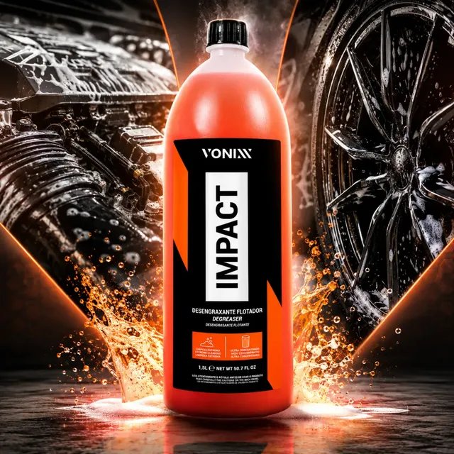 Limpador Universal Vonixx Impact 1.5l Motor Pneus Chassis