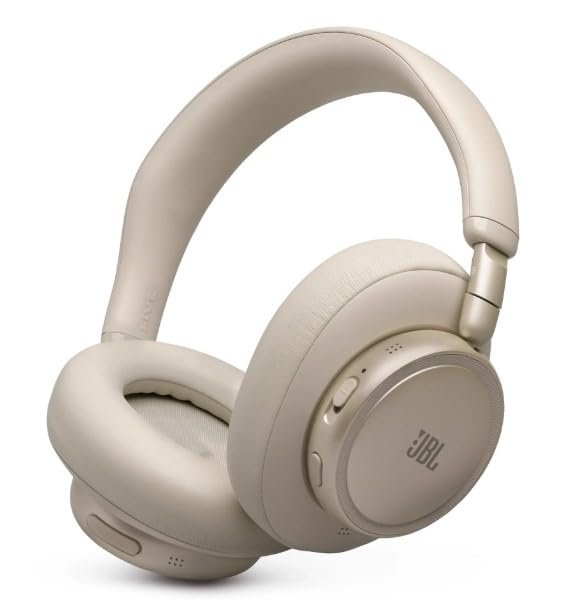 JBL Live 780NC, Fone de Ouvido Bluetooth, Bege