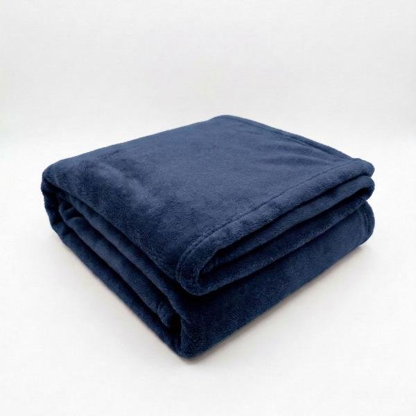 Mantinha Cobertor Soft Casal Ultra Macio Luxo Aconchego 2,00m x 1,80m 01 Peça