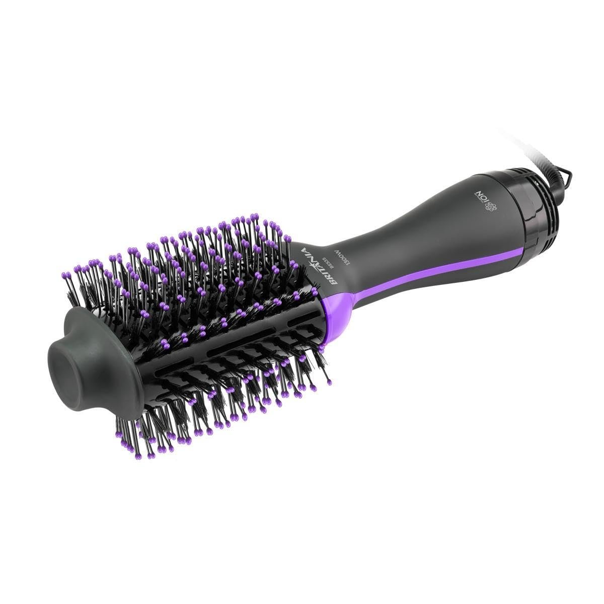 Britânia Escova Secadora 4 em 1 BES35 1300W Bivolt Plástico Preto e Roxo