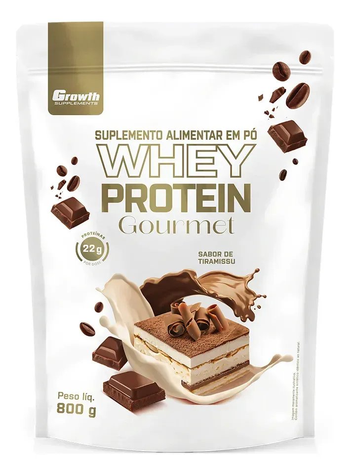 🔥Whey Protein Gourmet 800g Growth Supplements - Tiramisu