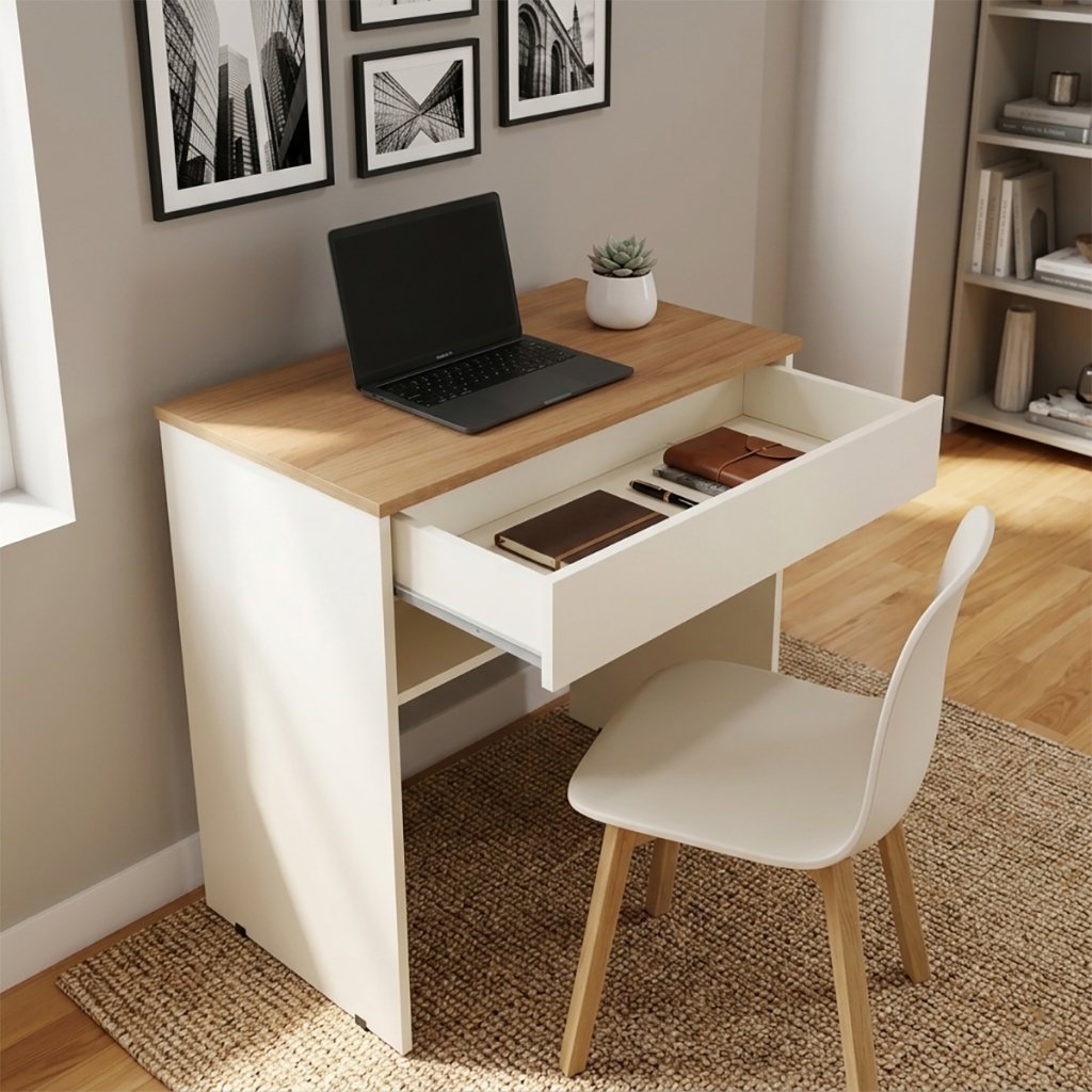 Mesa Multiuso Compacta Ideal para Escritório e Estudos - Design Moderno Envio Rápido Móveis Bonatto