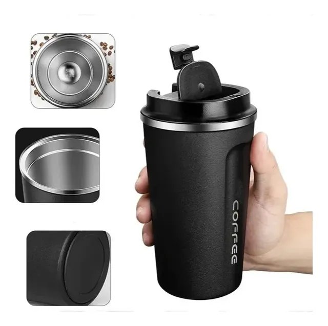 Copo Térmico Inox Café Chá Anti-vazamento Vacuum 500ml