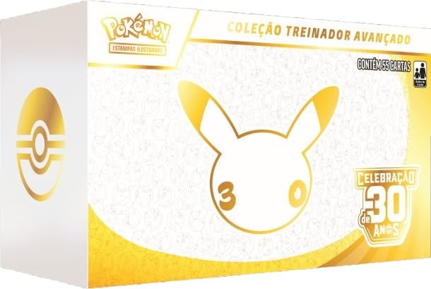 Pokémon TCG: 30th Celebration - Advanced Trainer Box PT-BR