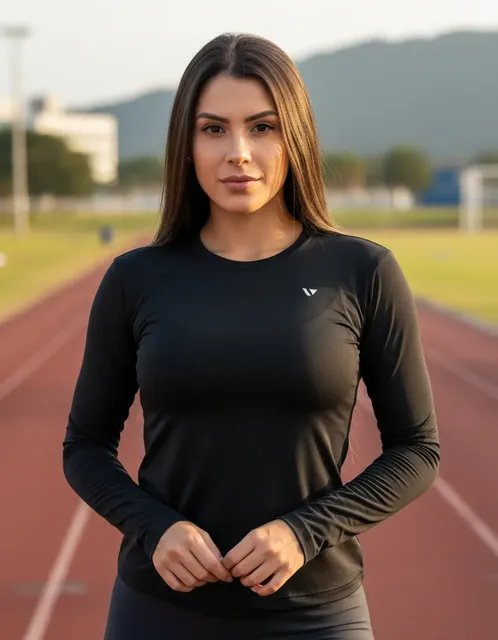 Blusas Camisa Feminina Proteção Uv Academia Treino Caminhada