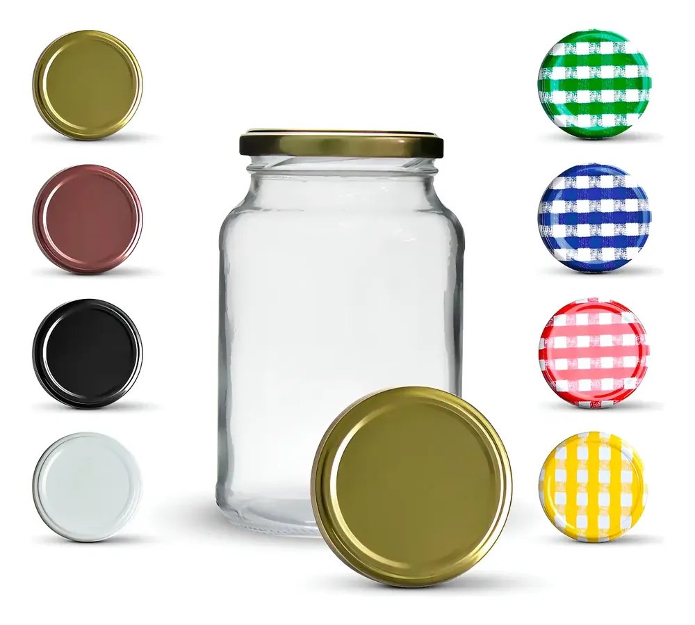 Kit Jogo Potes Vidro Nadir Figueiredo Conserva Hermético 600ml com Tampa
