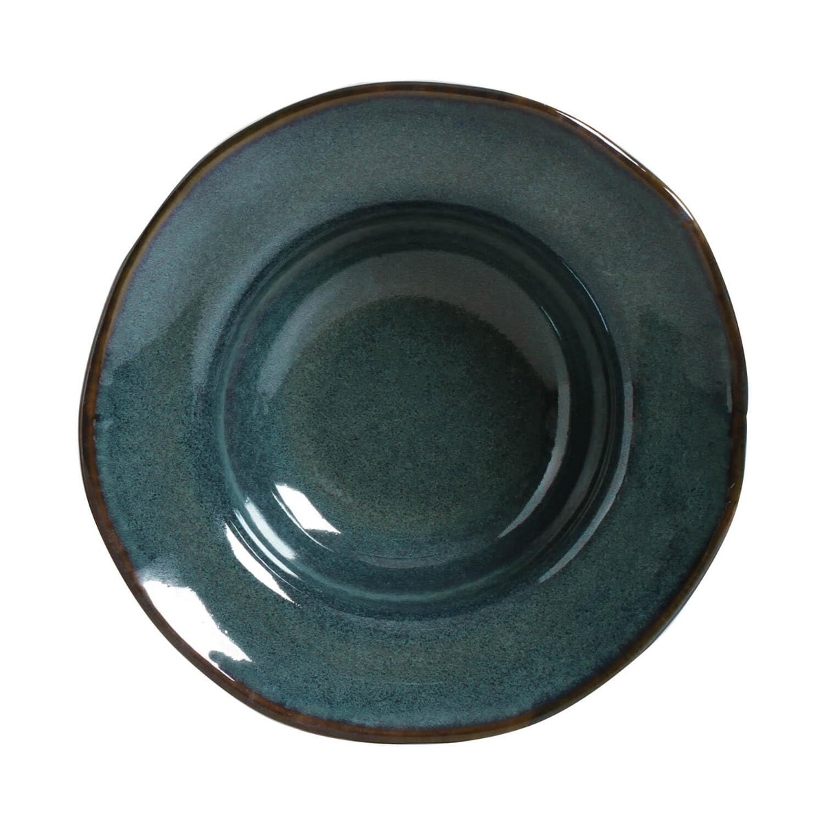 Porto Brasil Conjunto com 4 Pratos de Entrada/Sobremesa Orgânico Oceano Ø19cm 250ml
