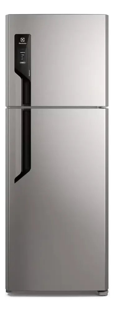 Geladeira Electrolux Frost Free com AutoSense 480L Efficient Duplex Cor Inox Look TF71S