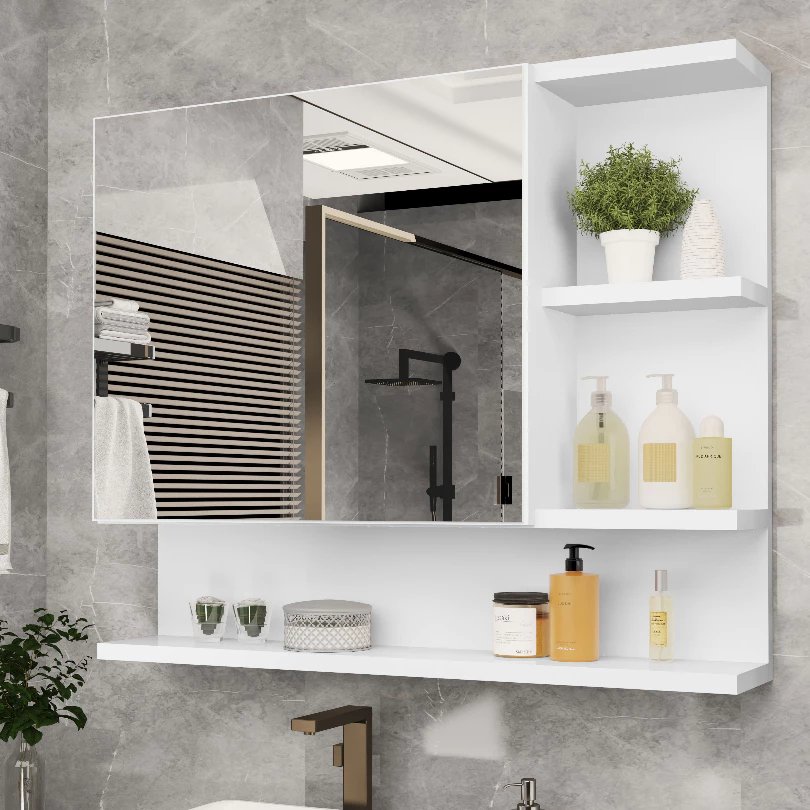 QUEIMA DE ESTOQUE!!! Armário Espelheira com Porta Cleo- VÁRIAS CORES