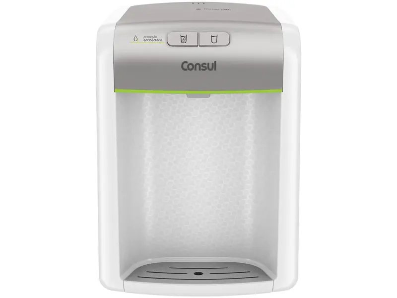 Purificador de Água Consul CPB34ASVNA - Refrigeração Eletrônica - Água Fria e Natural - Design Moderno