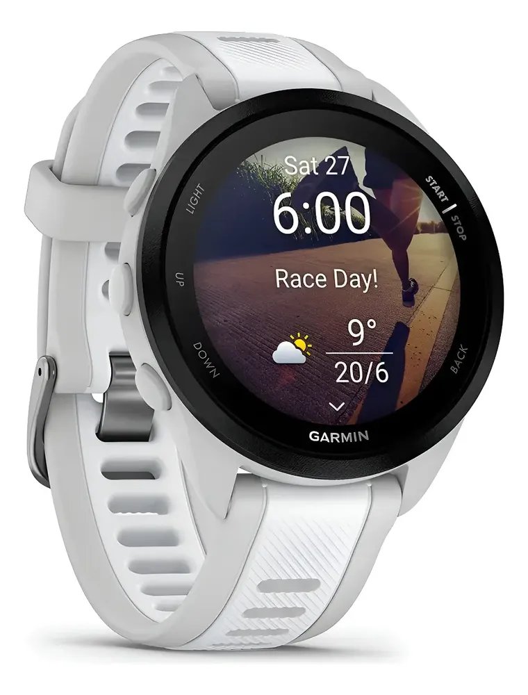 Relógio Inteligente Garmin Forerunner 165 Branco Basic