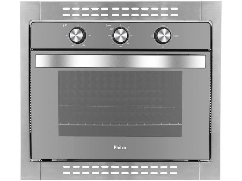 Forno de Embutir Elétrico Philco 46 Litros Timer Dourar Assar Grelhar