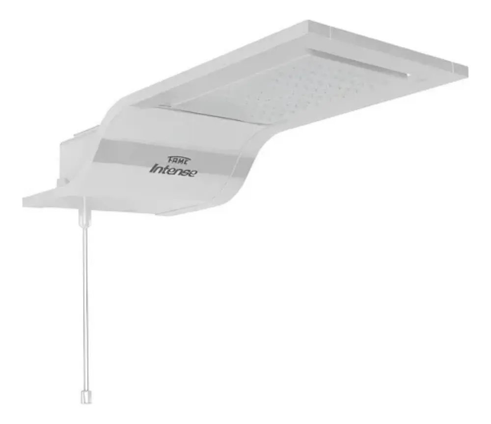 Chuveiro Elétrico Fame Intense Eletrônico Luxo White Potente Cor Branco Potência 5400 W