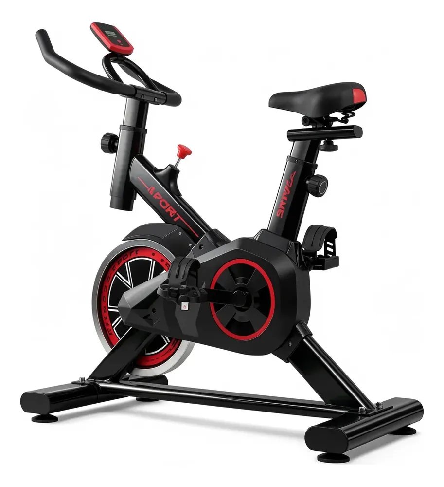 Bicicleta Ergométrica Spinning Bike Ergométrica It's X11 Bicicleta Ergométrica Preto/vermelho