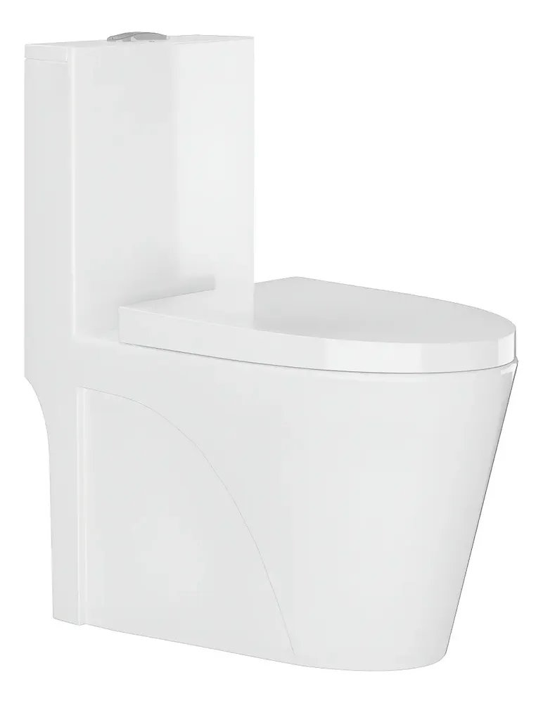 Vaso Sanitário Tubrax Monobloco VAB0002 Caixa Acoplada Completo Privada Cor Branco