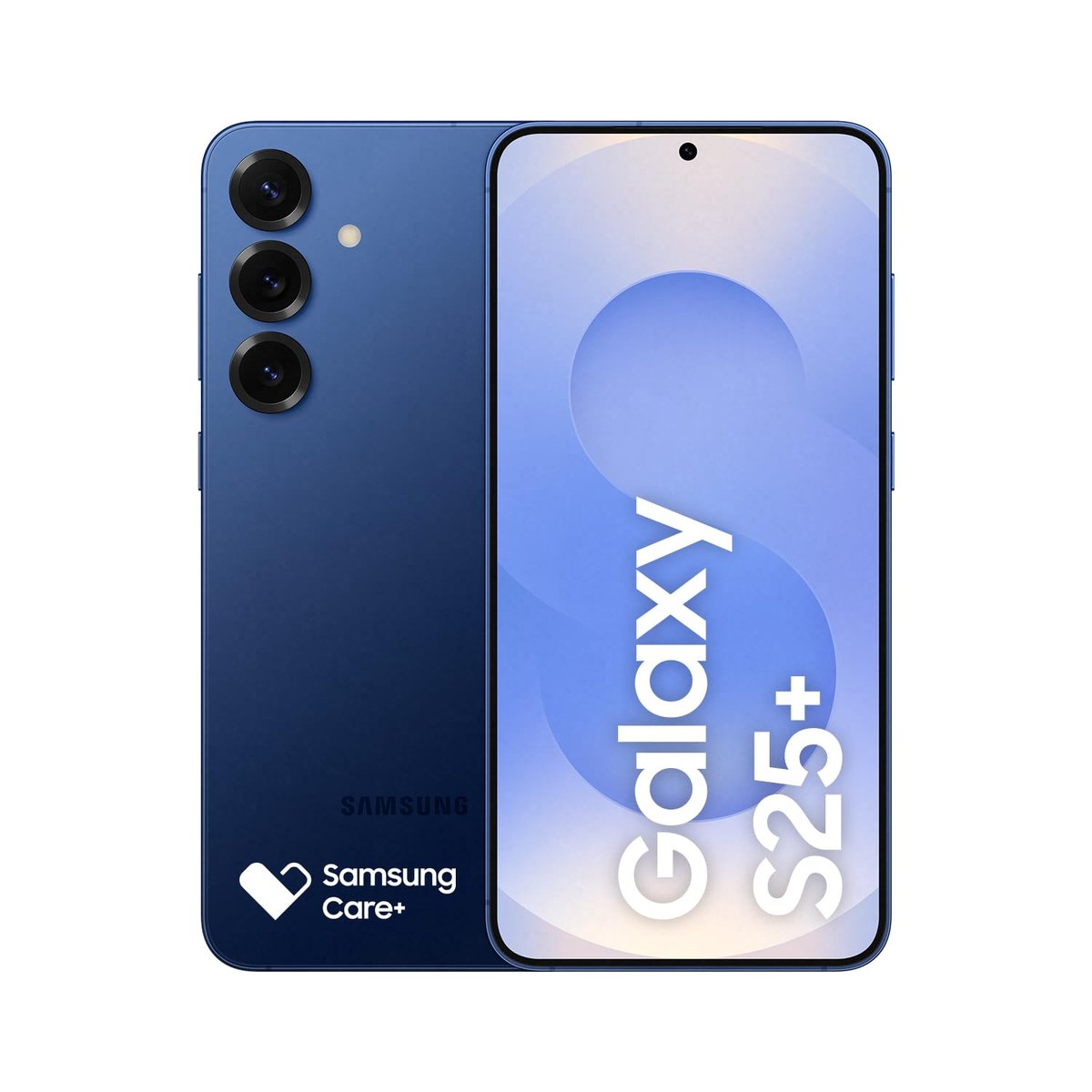 Celular Samsung Galaxy S25+ 5G, 256GB, 12GB RAM, Câmera Tripla de 50+12+10, Tela Grande de 6.7", Azul Marinho