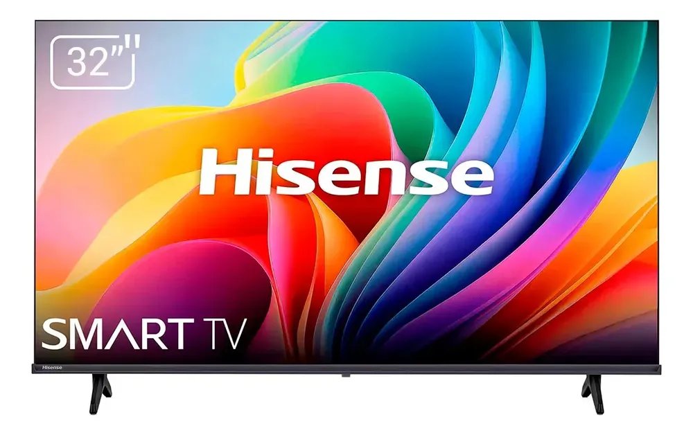 Smart TV Hisense HD 32" Polegadas 32A4NV com HDR10, DTS Virtual X, Compatibilidade Alexa