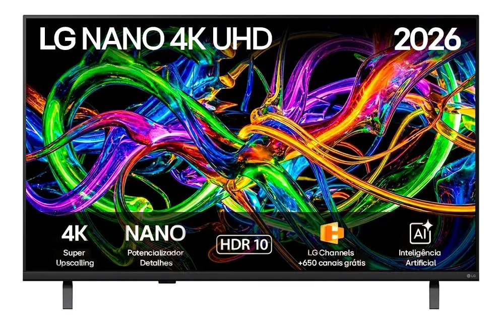 Smart Tv LG 43'' 4k Ultra Hd Nano Ai Webos 26 43un85