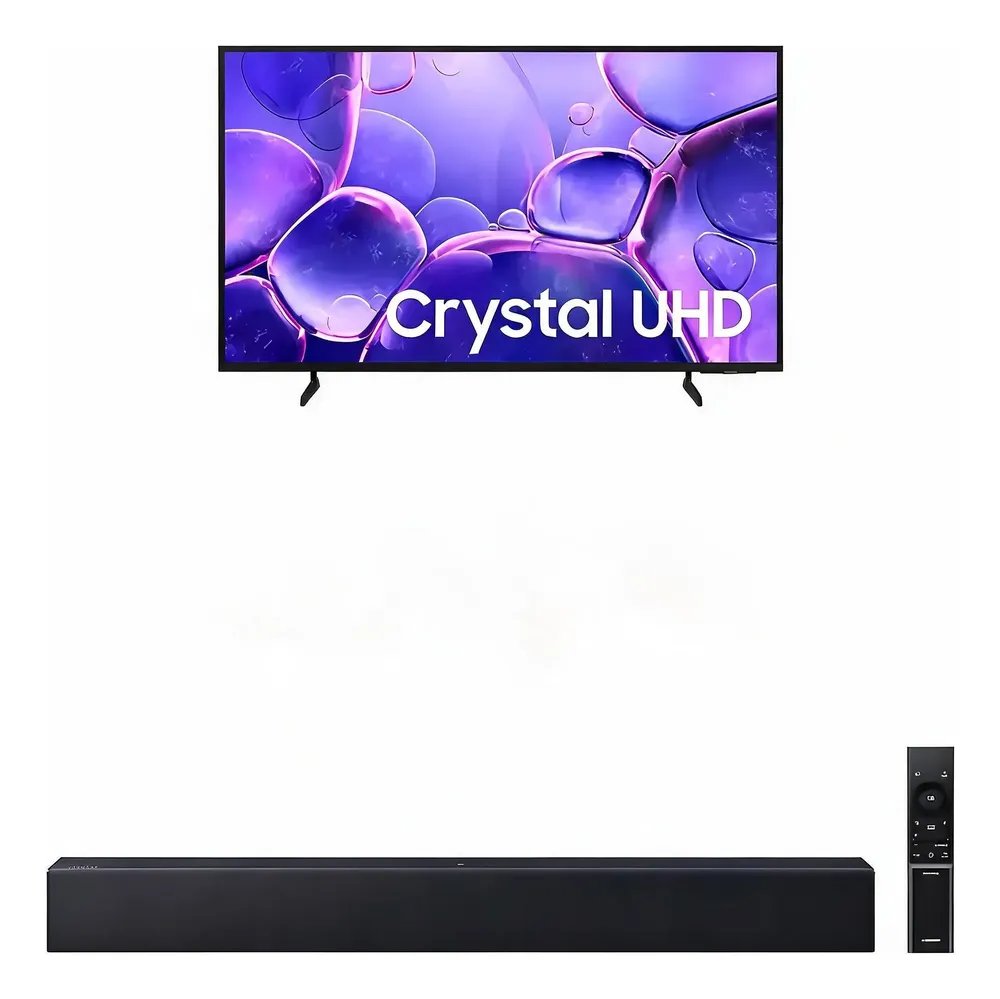 Samsung Smart Tv 55 Crystal Uhd 4k + Soundbar Hw-b400f