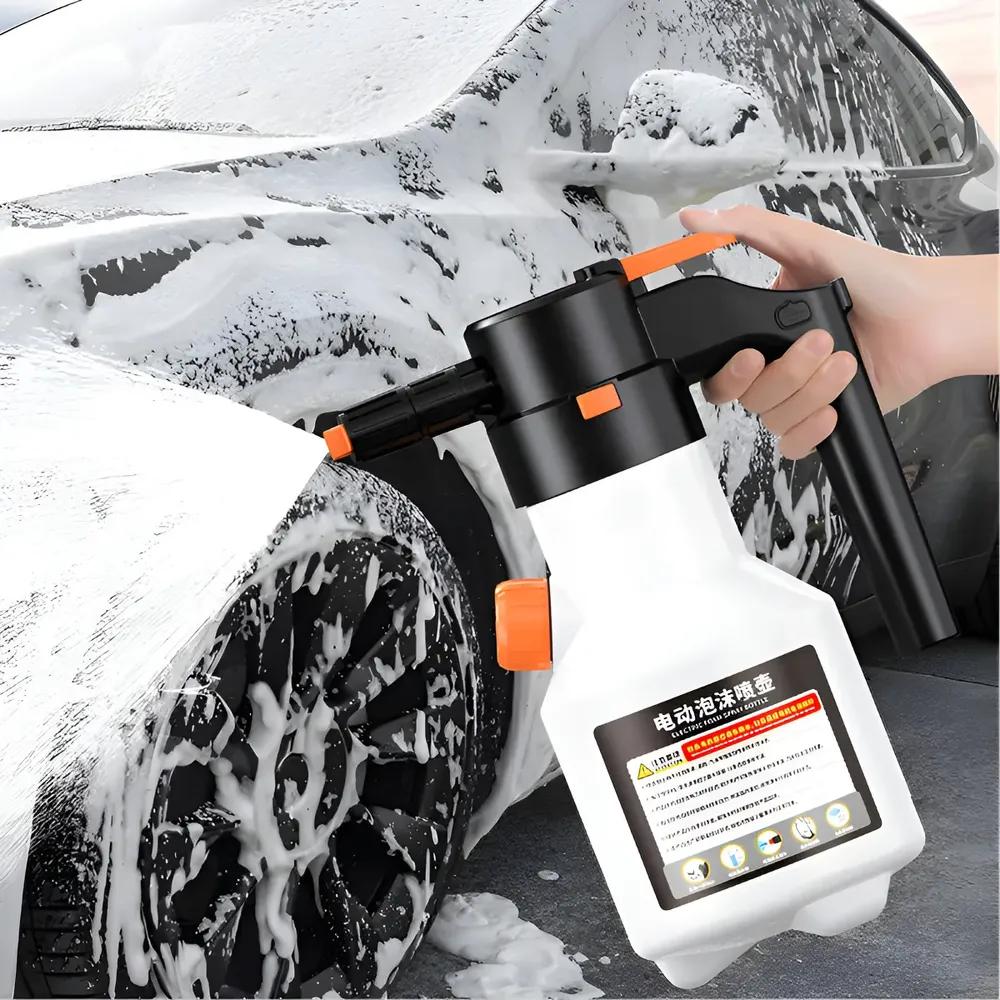 Pulverizador De Espuma À Bateria Alta Pressão Snow Foam Branco