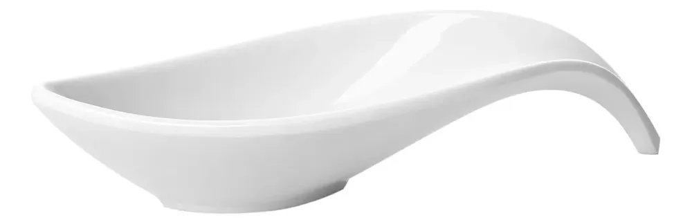 36 Colheres Em Melamina Branca 15,3x4,7cm 25ml Oxford Mode Branco