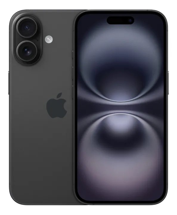 Apple iPhone 16 (256 GB) - Preto - Distribuidor Autorizado