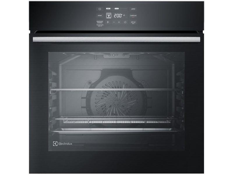 Forno Elétrico de Embutir Electrolux Experience com 80 Litros de Capacidade, Grill e Painel Touch Preto - OE8EA