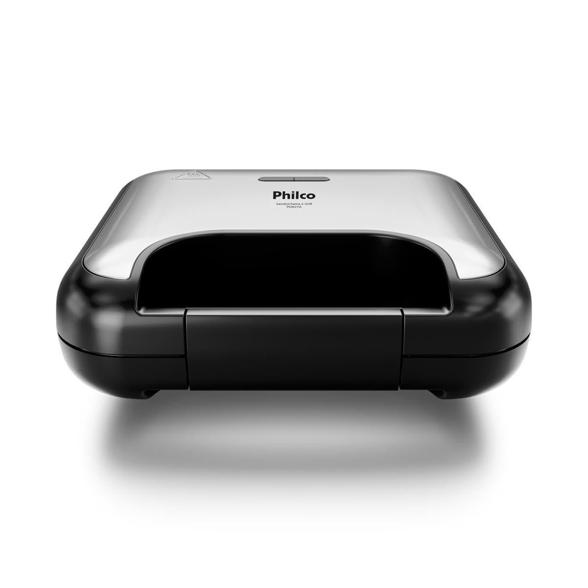 Philco Sanduicheira e Grill Acabamento em Inox 750W PGR27A - 127V