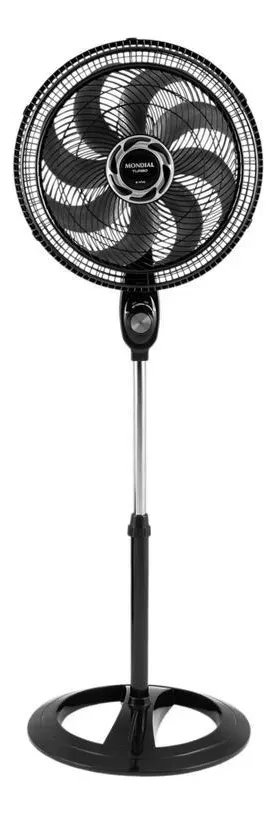 Ventilador De Coluna Mondial Turbo Nvt-40c 40cm 8 Pás Preto 40cm 110v 8
