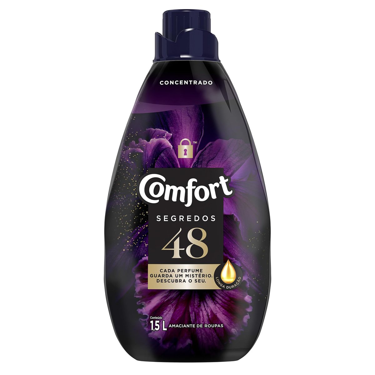 Comfort Amaciante Concentrado 48 Segredos 1,5L