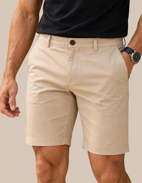 Bermuda Sarja Alfaiataria Masculino Chino Sport Fino Social (38 ao 48)