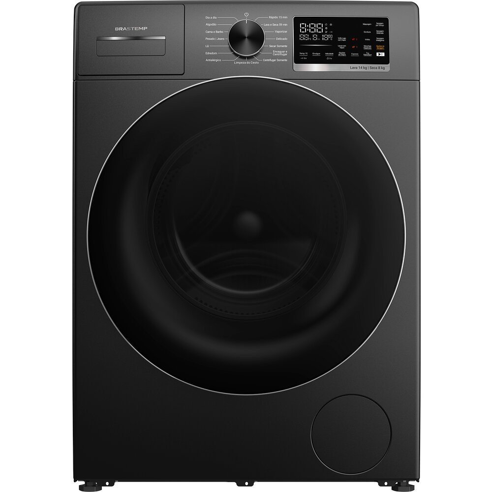 Lava e Seca Brastemp 14 kg 8 kg Lavagem e Secagem Inteligentes BNO14AS
