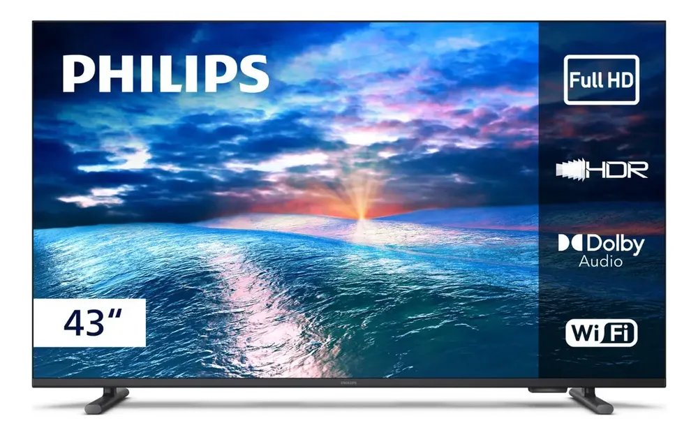 Smart TV Philips 43" Full HD 43PFG6910/78 Wi-Fi