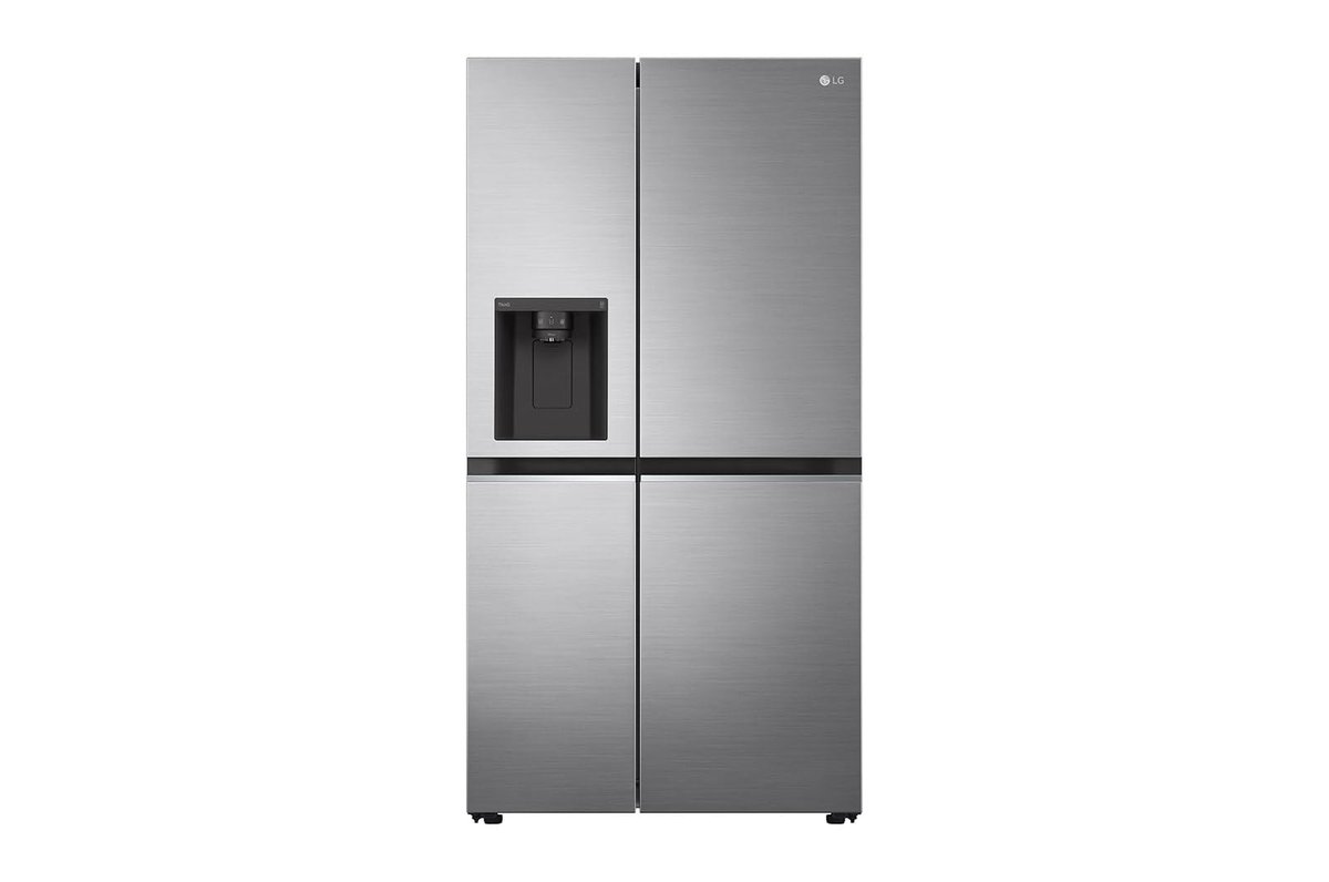 Refrigerador Smart LG Side By Side 611L Aço Escovado Uvnano 220V GC-L257SLP