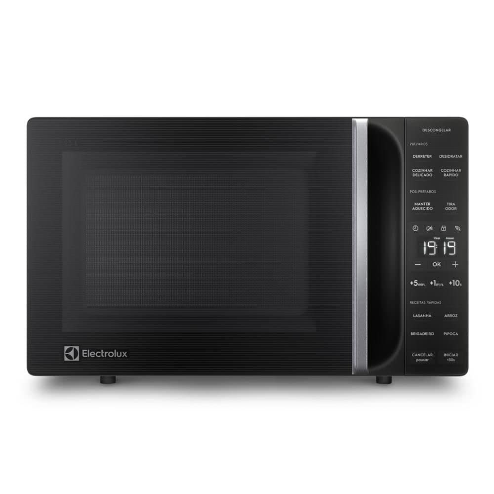 Micro-ondas Electrolux 23L Preto Efficient com Descongelamento Assistido (ME23P) - 127V