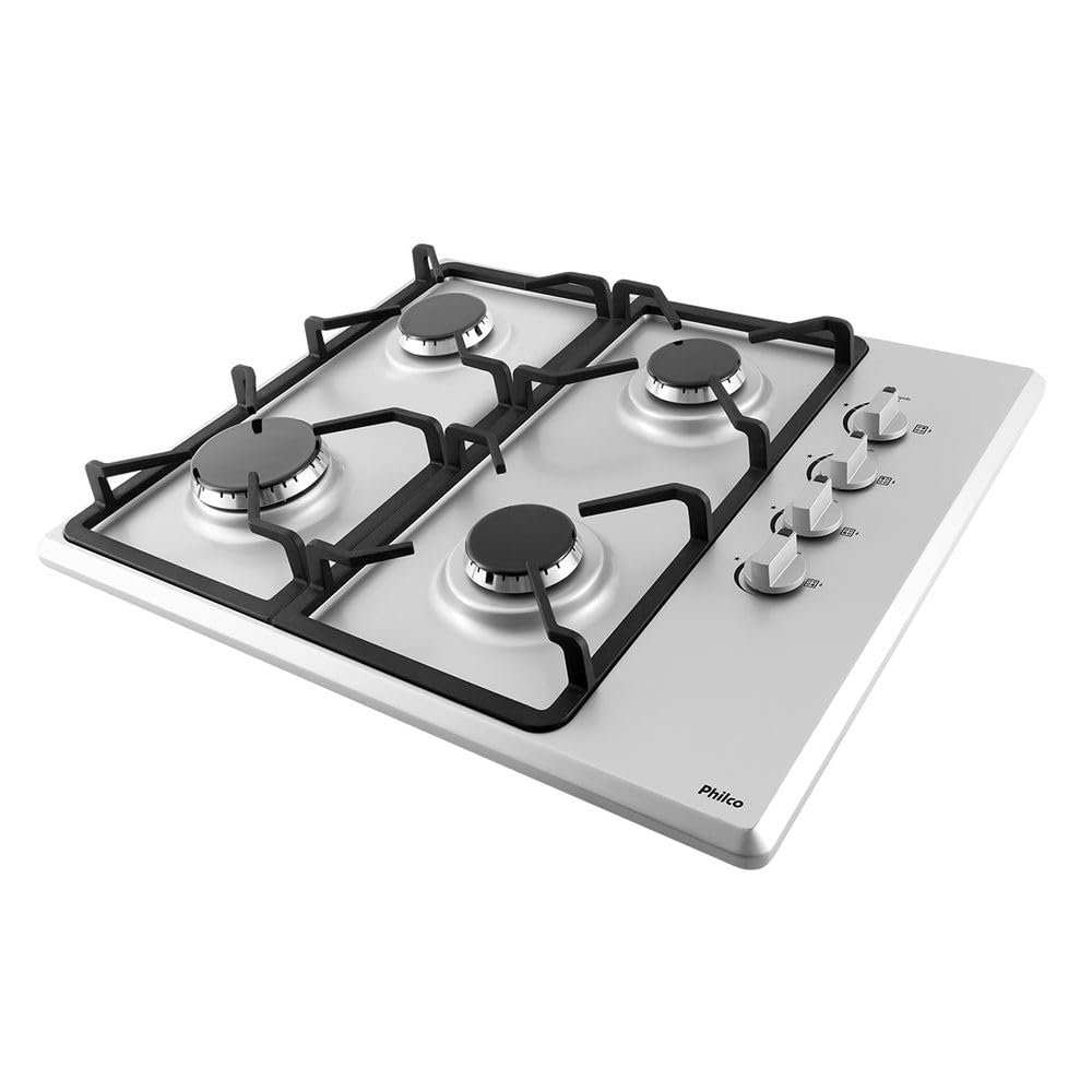 Cooktop Philco 4 Bocas Prata PCT04I – Bivolt
