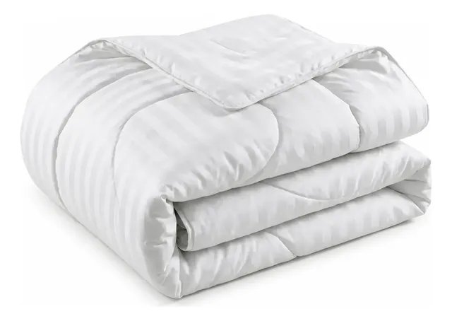 Edredom Casal Queen 400 Fios Dupla Face Grosso Hotel Oferta